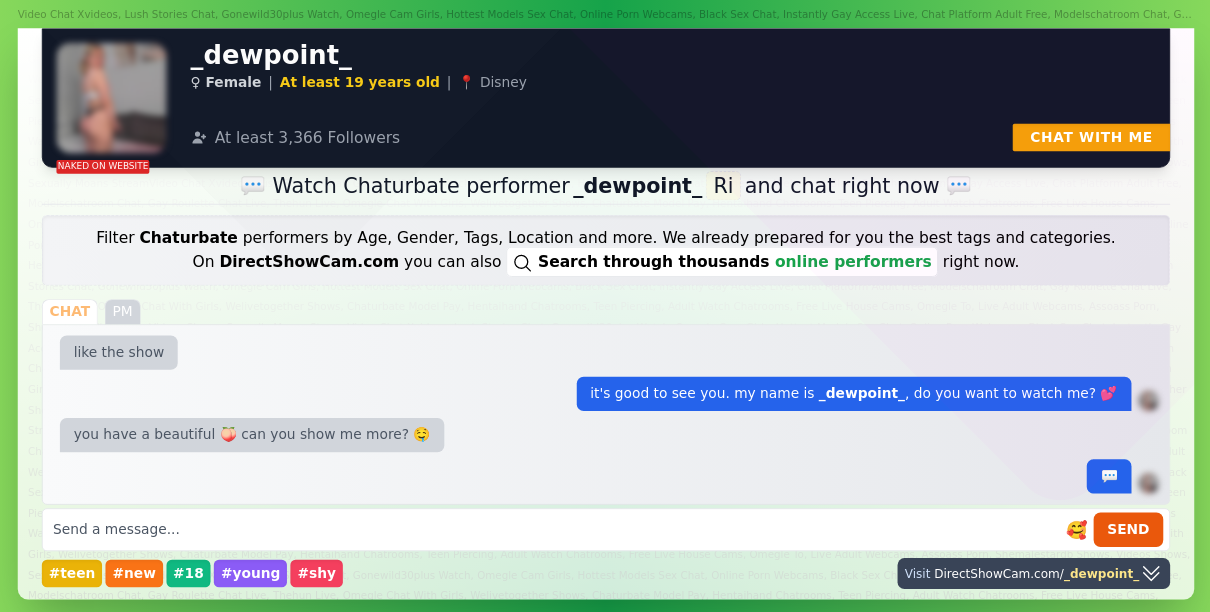 _dewpoint_ chaturbate live webcam chat