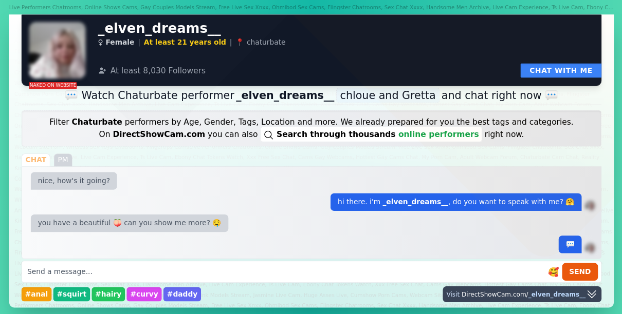 _elven_dreams__ chaturbate live webcam chat