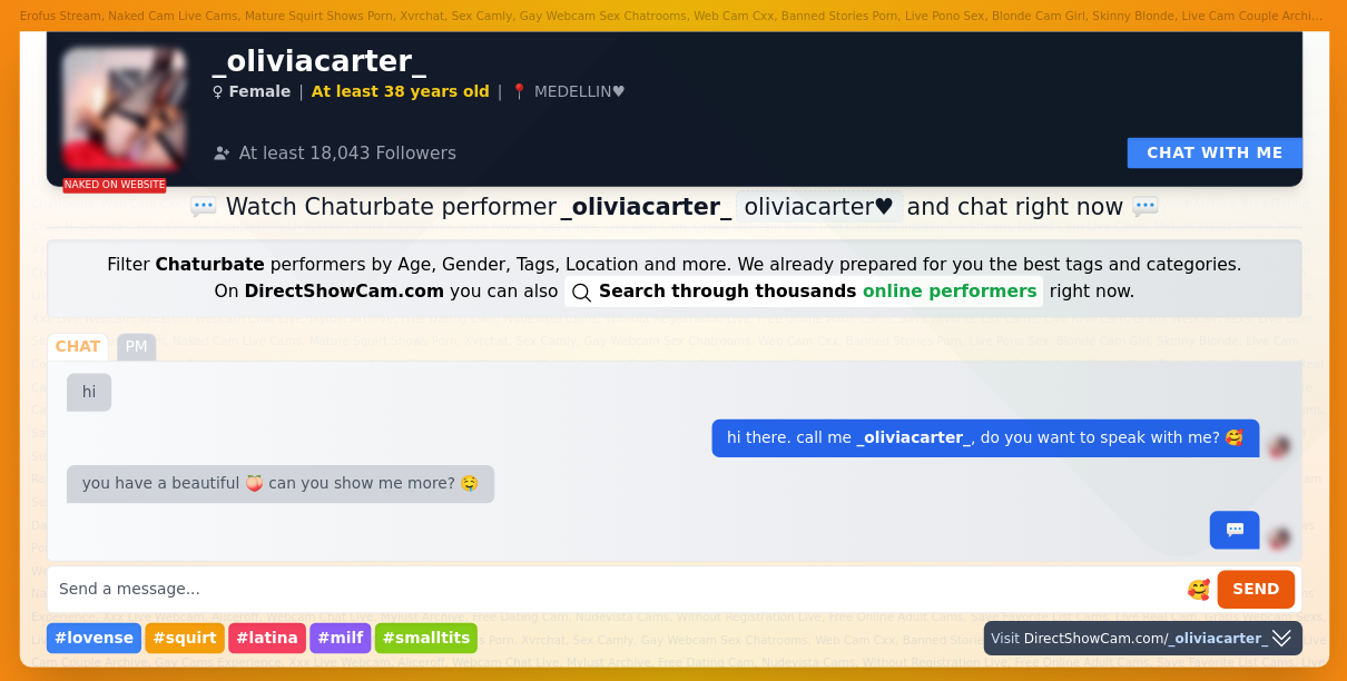 _oliviacarter_ chaturbate live webcam chat