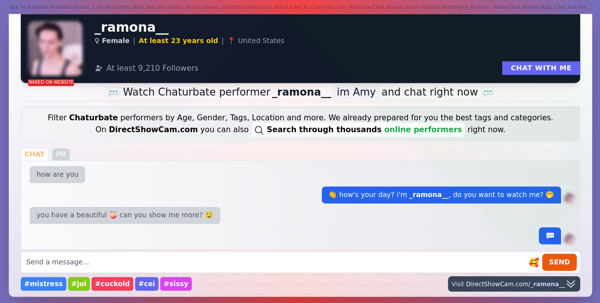 _ramona__ chaturbate live webcam chat