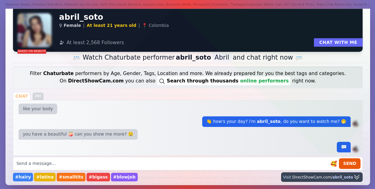 abril_soto chaturbate live webcam chat