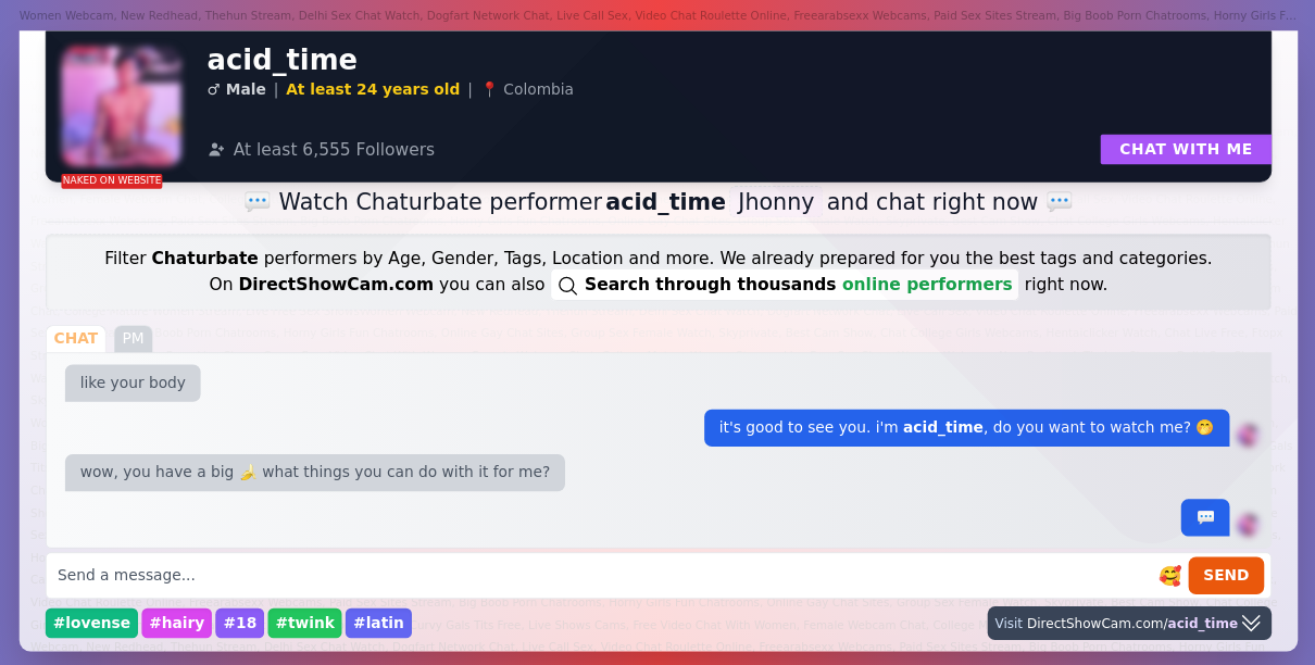 acid_time chaturbate live webcam chat