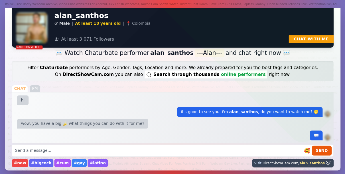 alan_santhos chaturbate live webcam chat