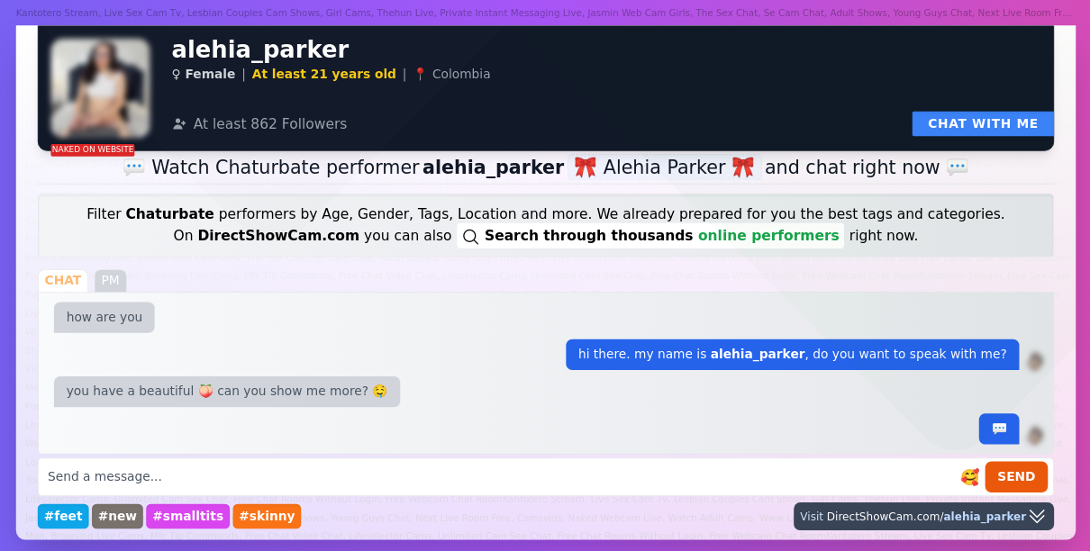 alehia_parker chaturbate live webcam chat