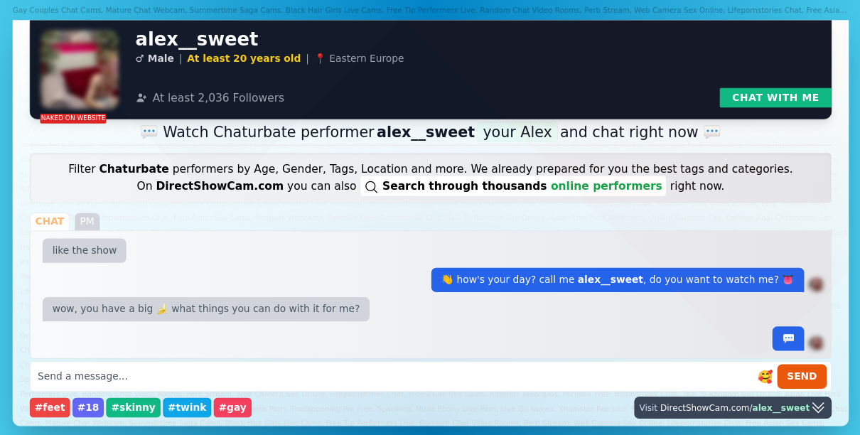 alex__sweet chaturbate live webcam chat
