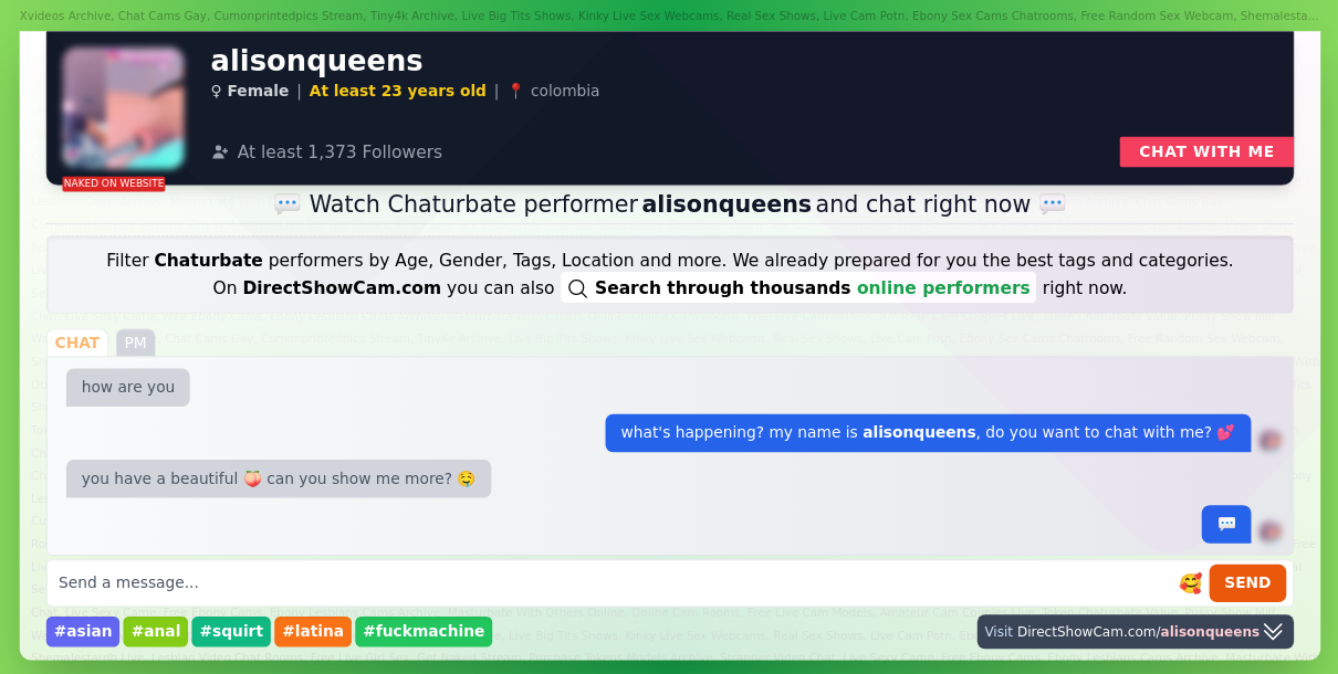 alisonqueens chaturbate live webcam chat