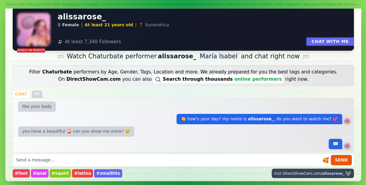 alissarose_ chaturbate live webcam chat