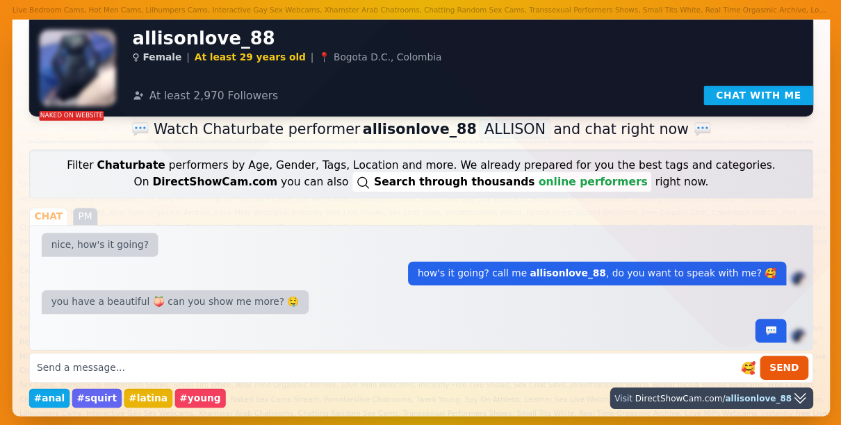 allisonlove_88 chaturbate live webcam chat