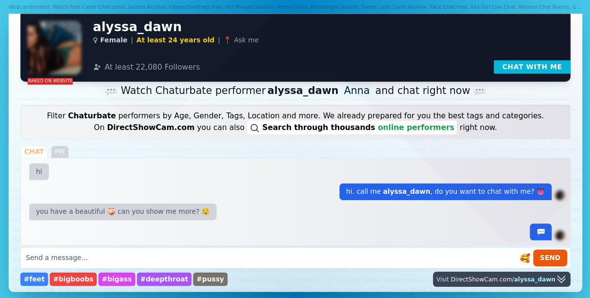 alyssa_dawn chaturbate live webcam chat