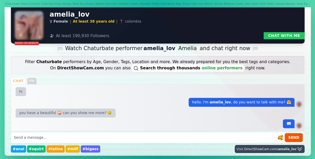 amelia_lov chaturbate live webcam chat