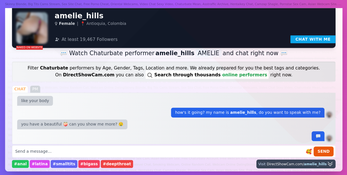 amelie_hills chaturbate live webcam chat