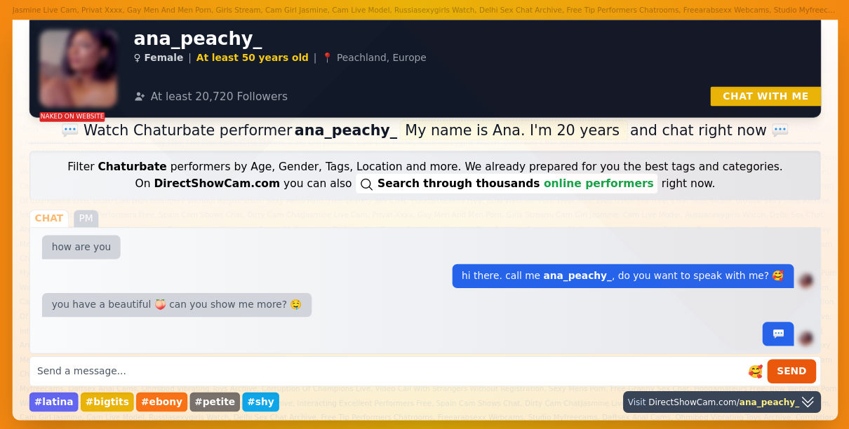 ana_peachy_ chaturbate live webcam chat