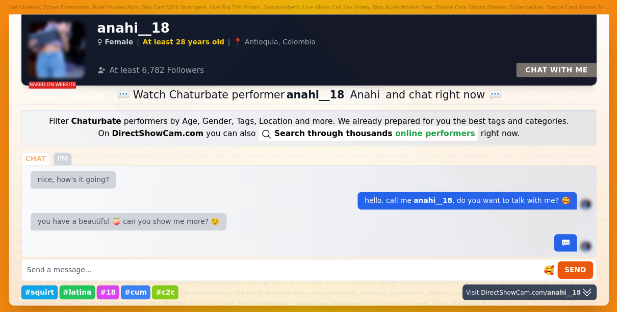 anahi__18 chaturbate live webcam chat