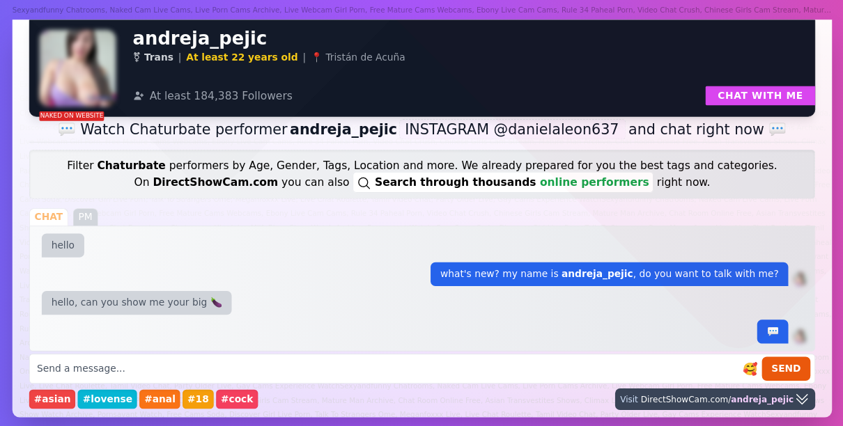 andreja_pejic chaturbate live webcam chat