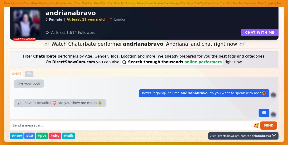 andrianabravo chaturbate live webcam chat