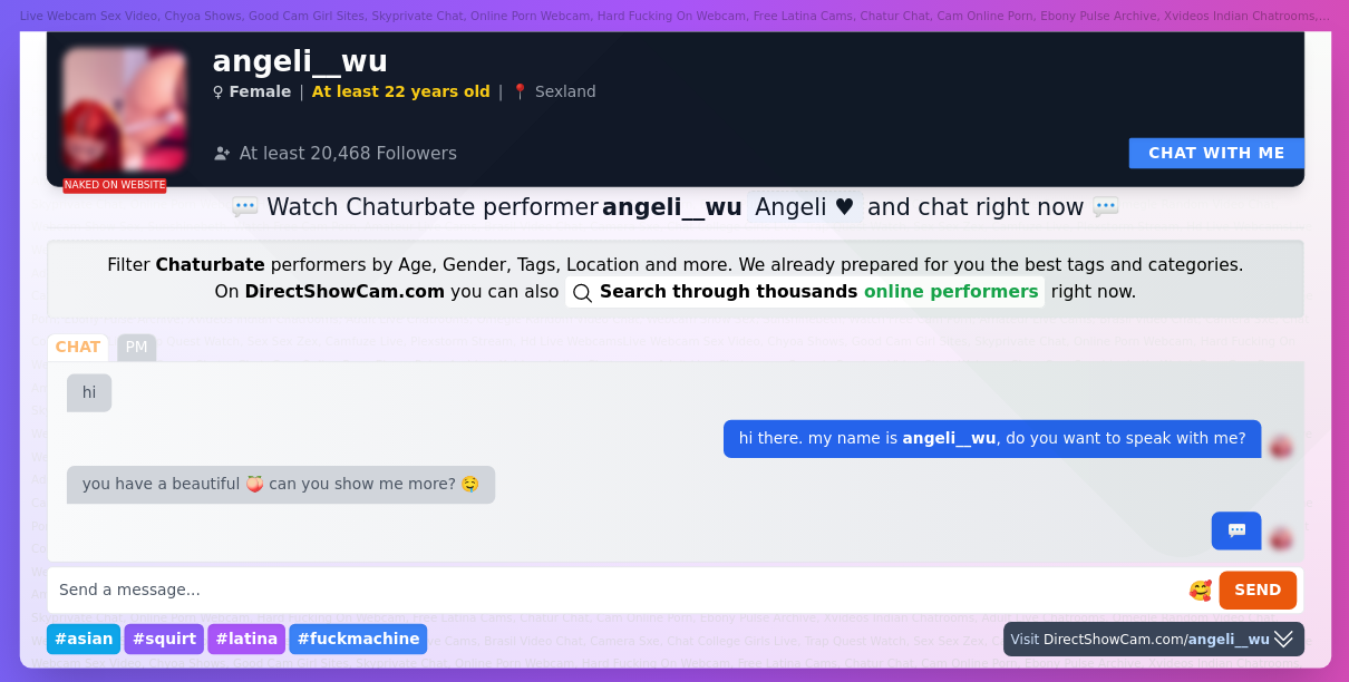 angeli__wu chaturbate live webcam chat