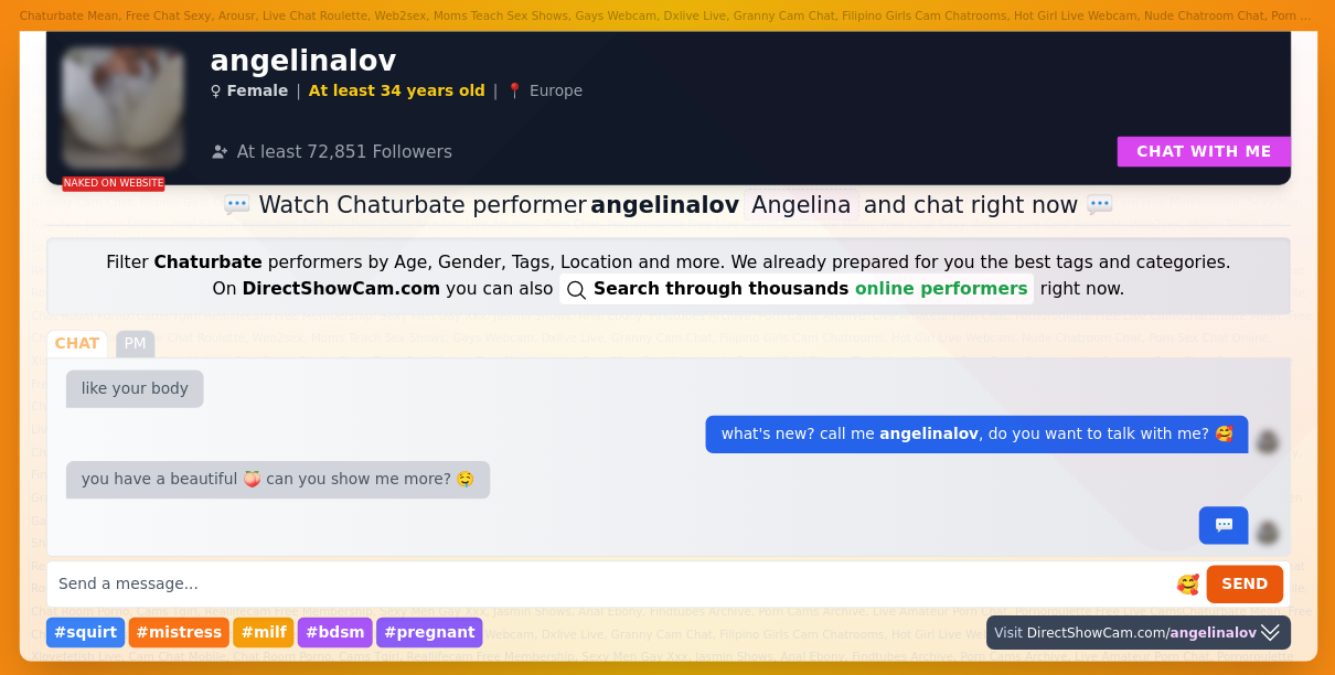 angelinalov chaturbate live webcam chat