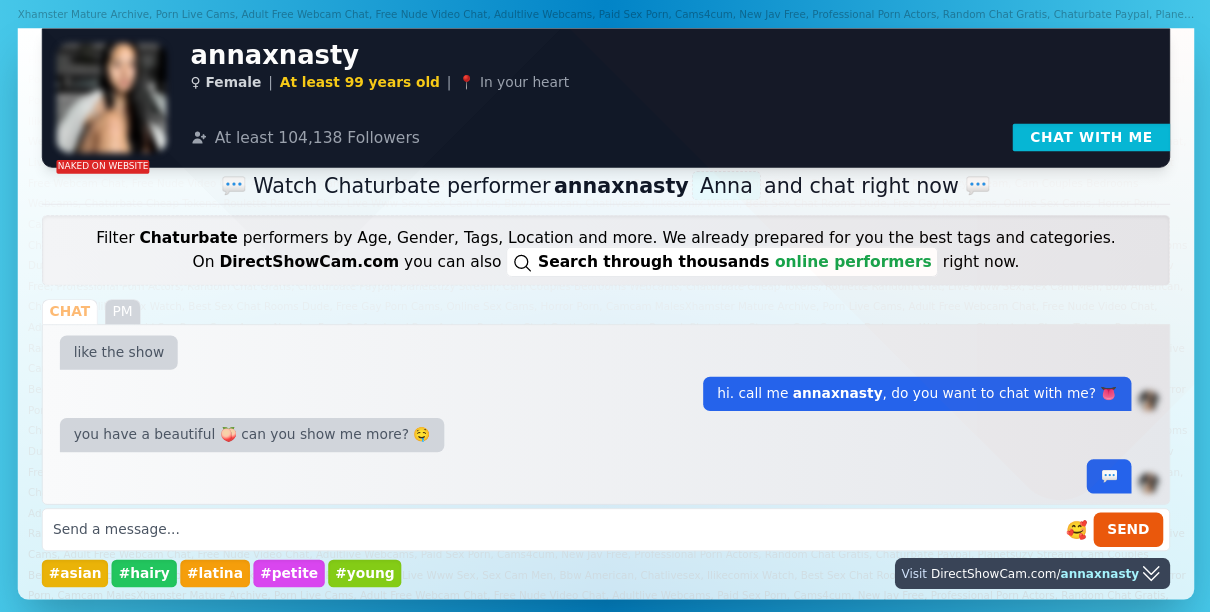 annaxnasty chaturbate live webcam chat