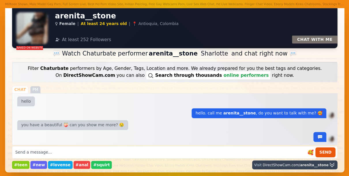 arenita__stone chaturbate live webcam chat