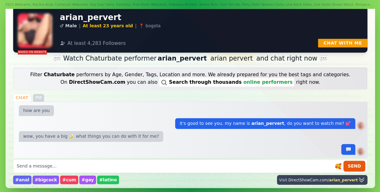 arian_pervert chaturbate live webcam chat