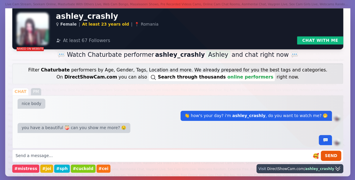 ashley_crashly chaturbate live webcam chat