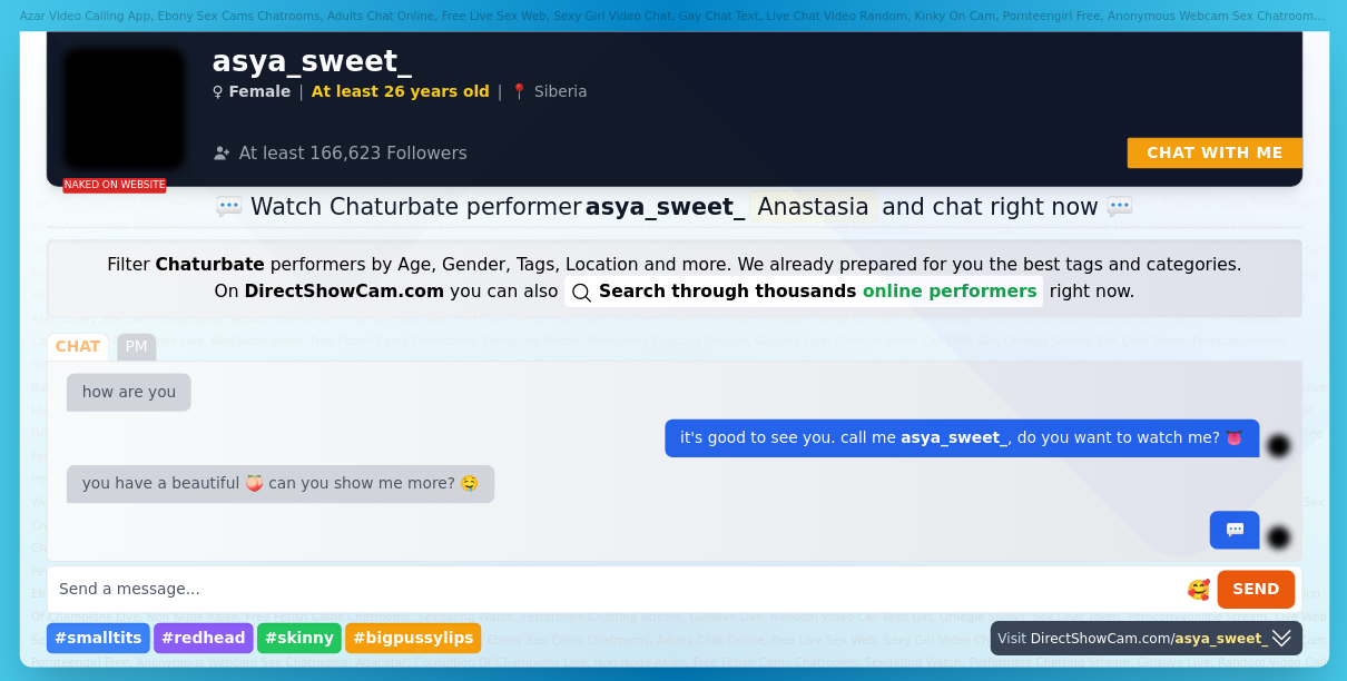 asya_sweet_ chaturbate live webcam chat