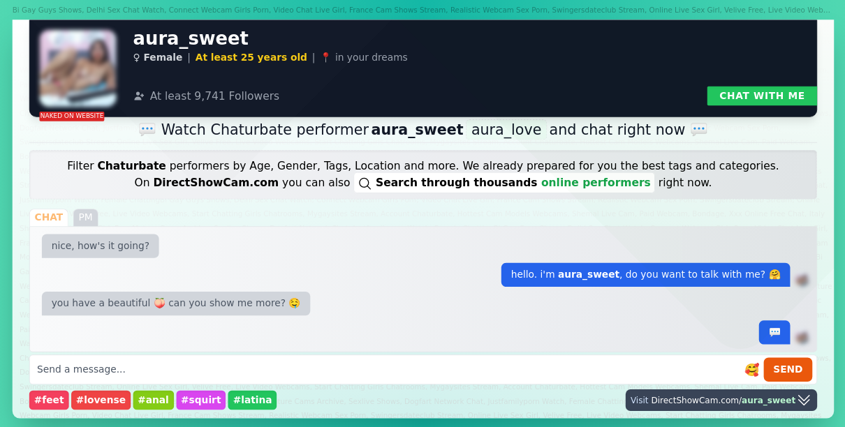 aura_sweet chaturbate live webcam chat