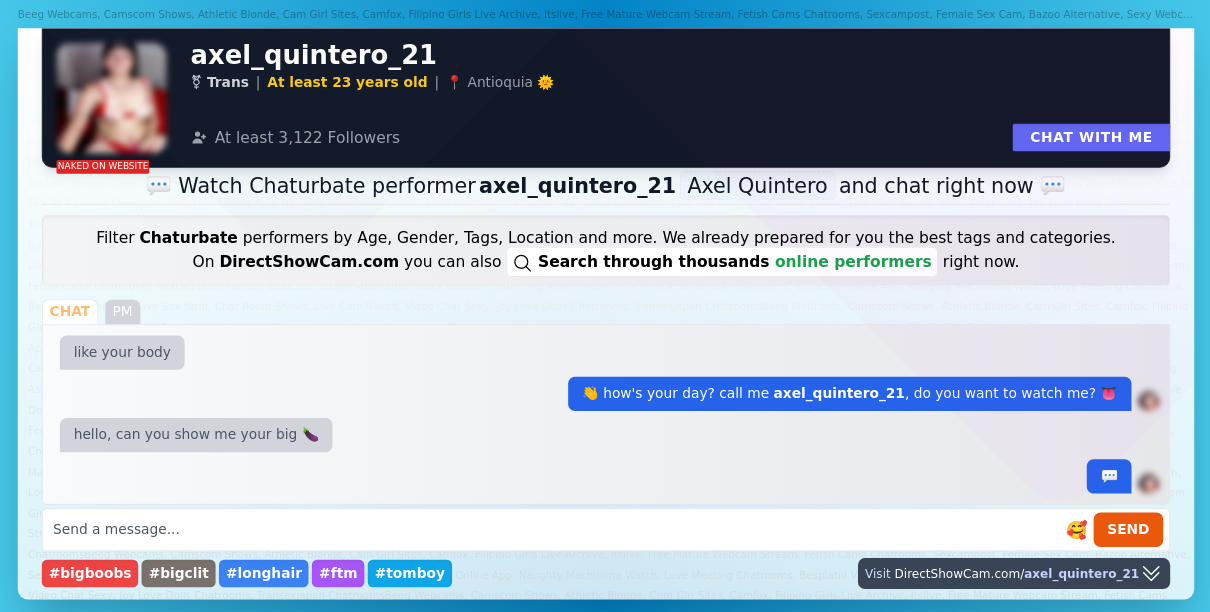 axel_quintero_21 chaturbate live webcam chat