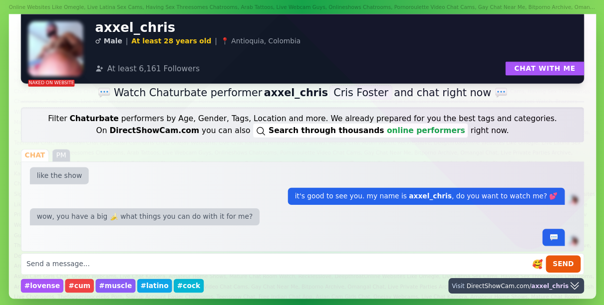axxel_chris chaturbate live webcam chat