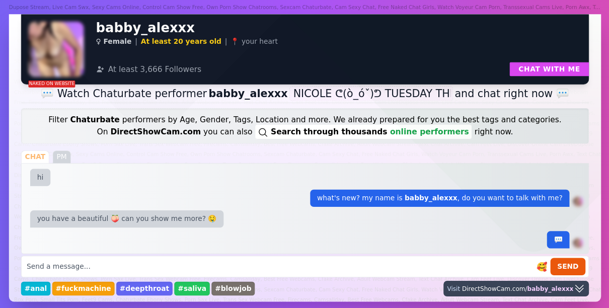 babby_alexxx chaturbate live webcam chat