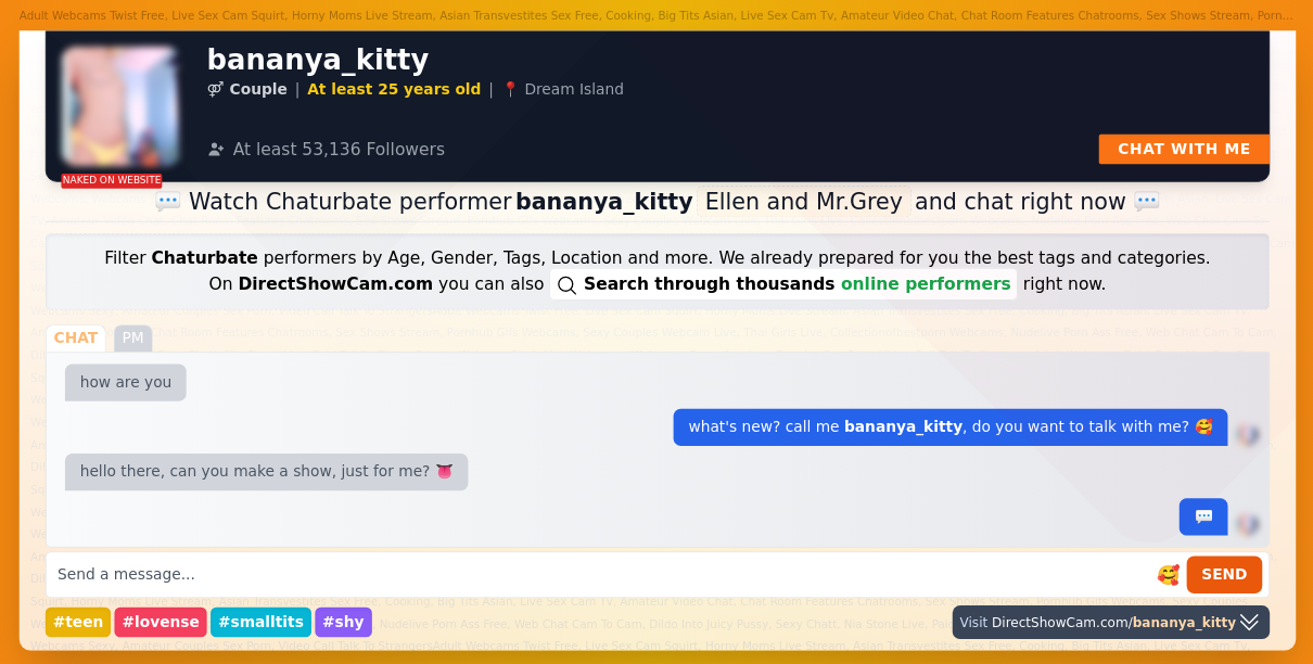 bananya_kitty chaturbate live webcam chat