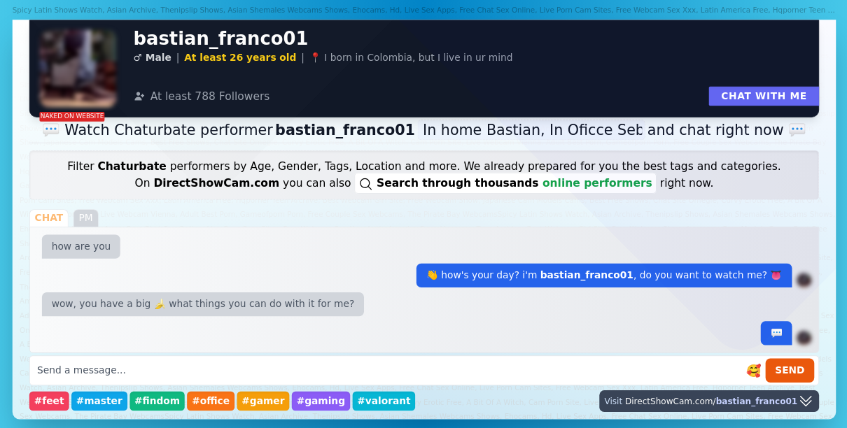 bastian_franco01 chaturbate live webcam chat