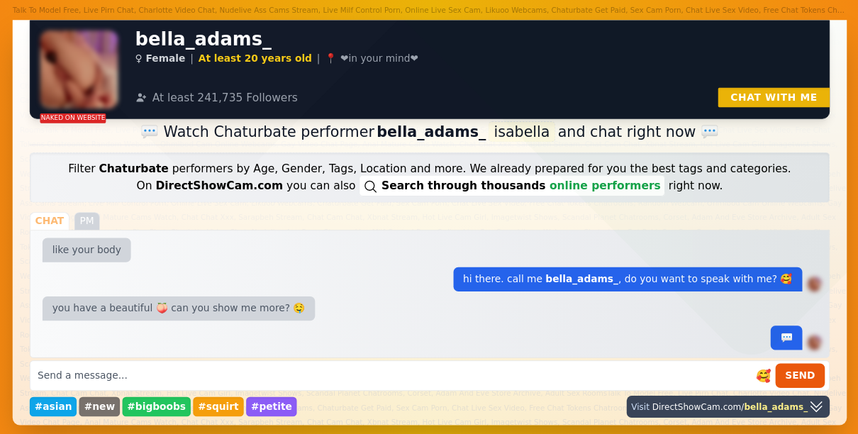 bella_adams_ chaturbate live webcam chat