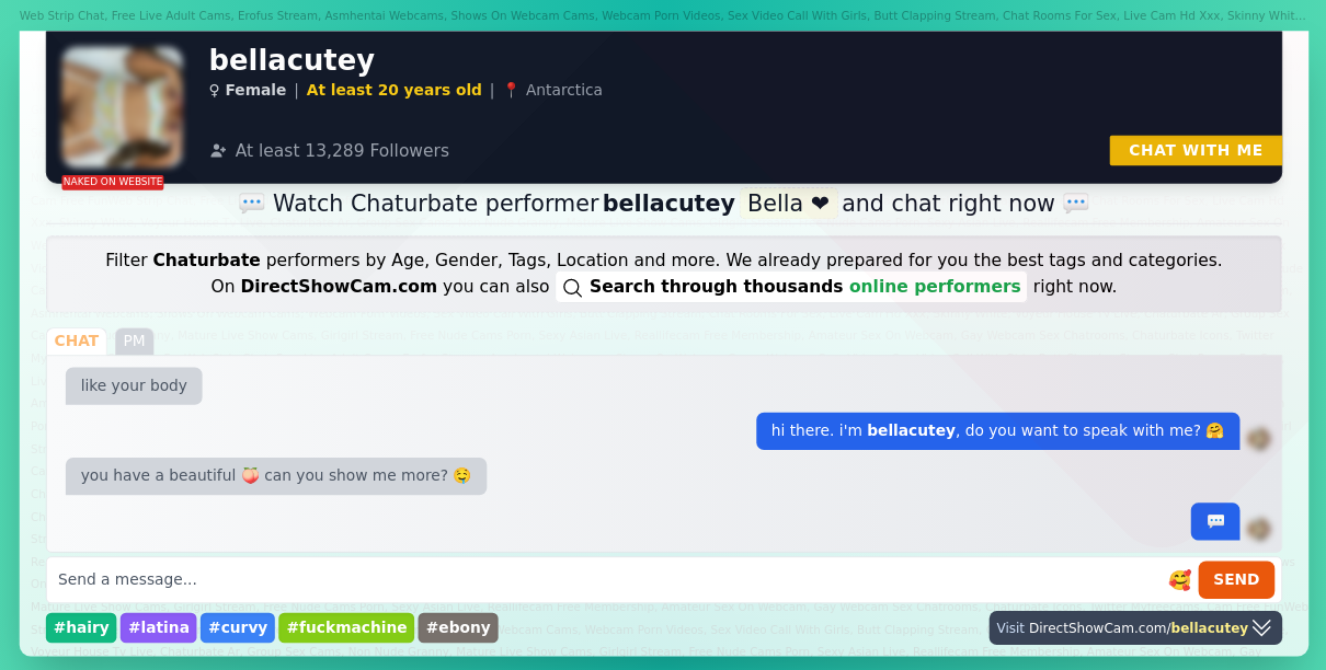 bellacutey chaturbate live webcam chat