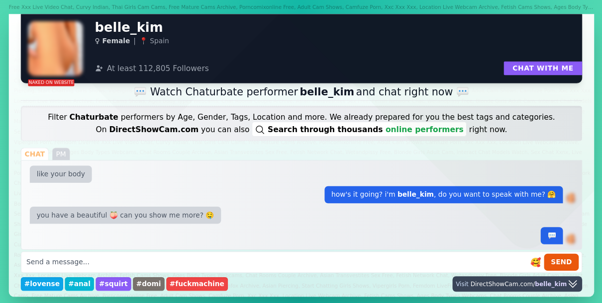 belle_kim chaturbate live webcam chat