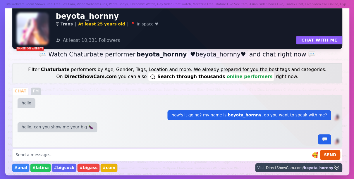 beyota_hornny chaturbate live webcam chat