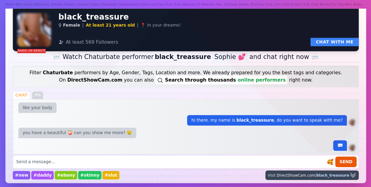 black_treassure chaturbate live webcam chat