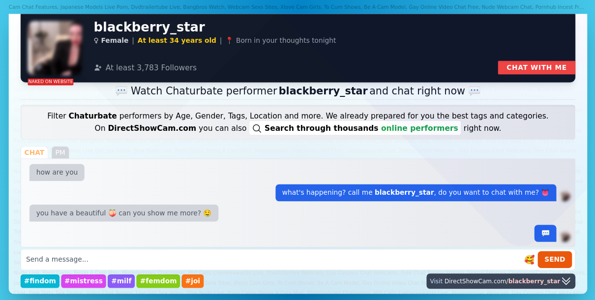 blackberry_star chaturbate live webcam chat
