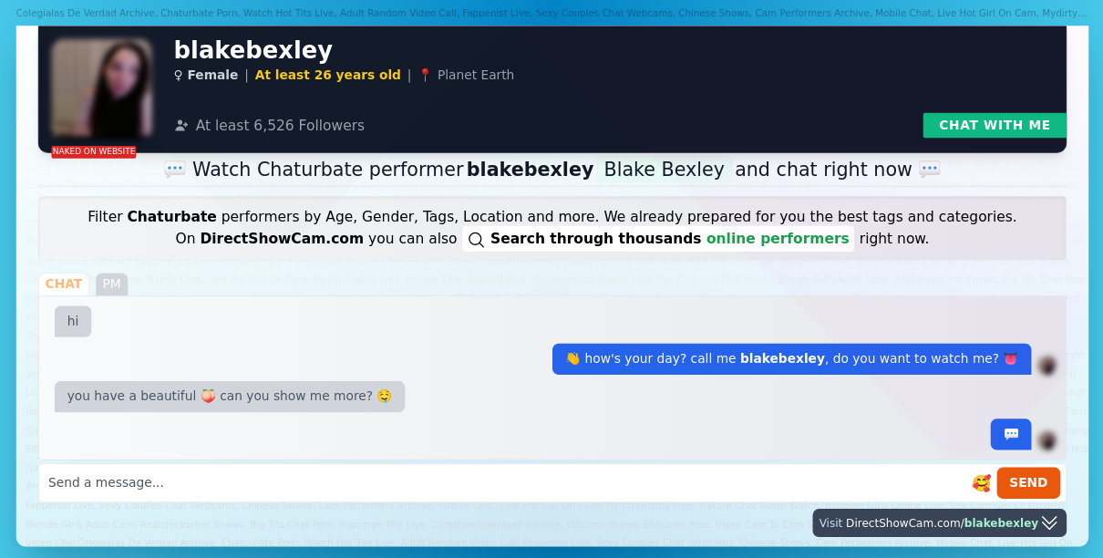 blakebexley chaturbate live webcam chat