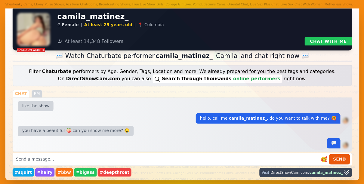 camila_matinez_ chaturbate live webcam chat