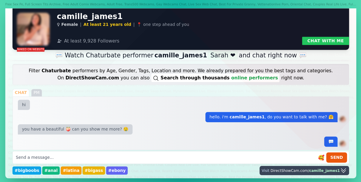 camille_james1 chaturbate live webcam chat