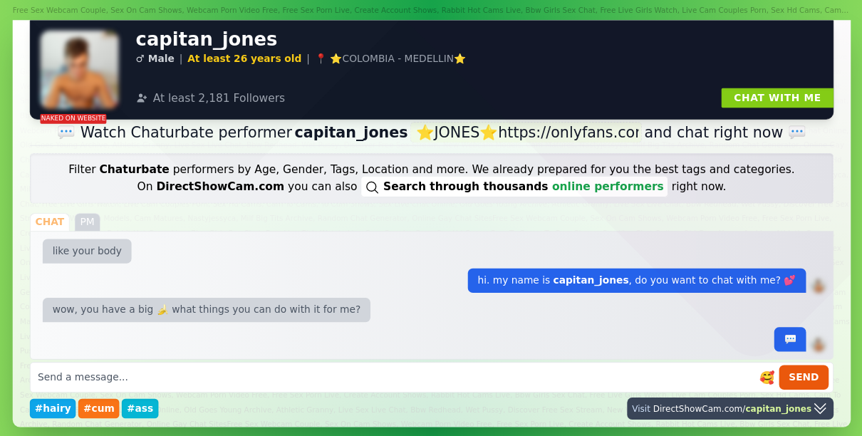 capitan_jones chaturbate live webcam chat