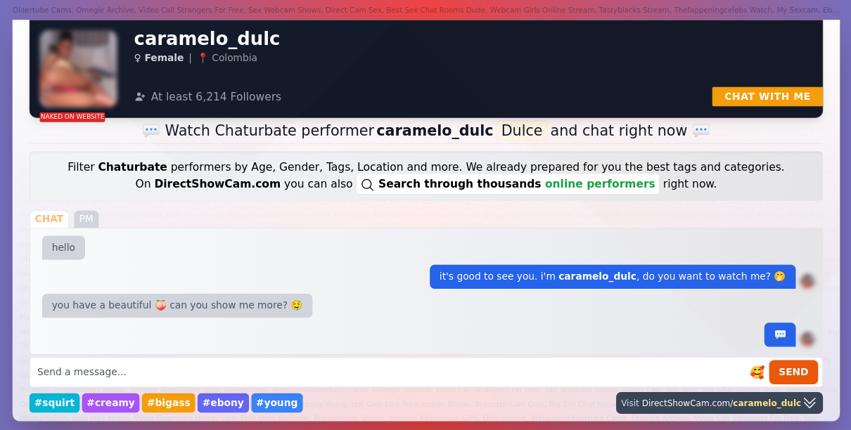 caramelo_dulc chaturbate live webcam chat
