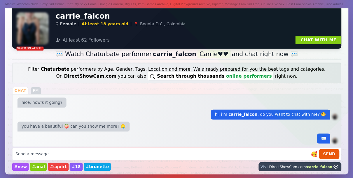 carrie_falcon chaturbate live webcam chat