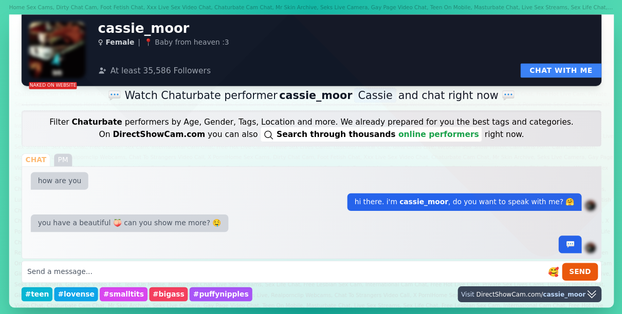 cassie_moor chaturbate live webcam chat