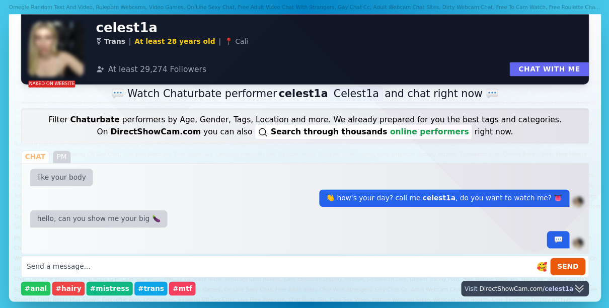 celest1a chaturbate live webcam chat