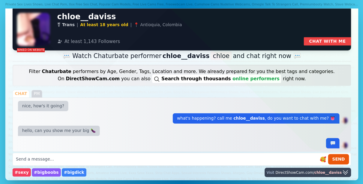 chloe__daviss chaturbate live webcam chat