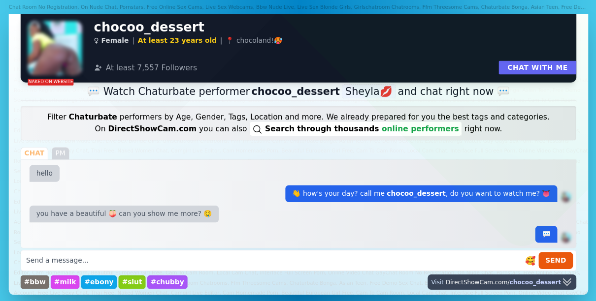 chocoo_dessert chaturbate live webcam chat