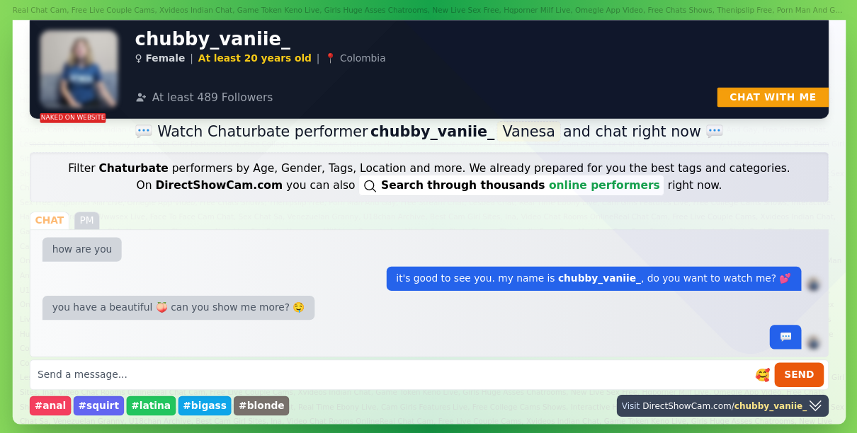 chubby_vaniie_ chaturbate live webcam chat