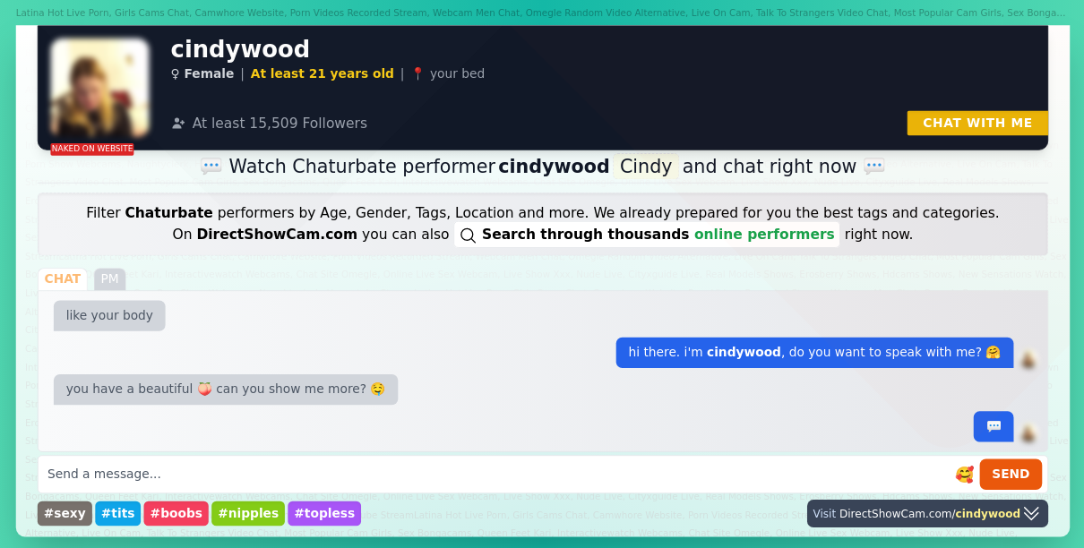 cindywood chaturbate live webcam chat